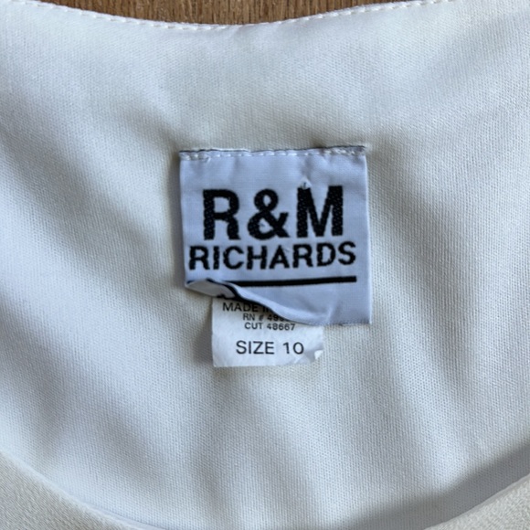 Vintage R&M Richards 2 Piece Beaded Dress & Duster Set - Picture 3 of 11